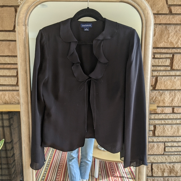 Vintage Silk Front Tie Blouse - Picture 2 of 4